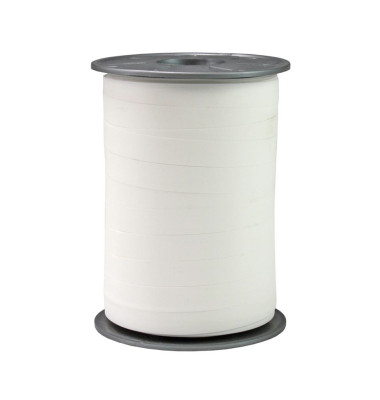 Geschenkband 353 9-600, ohne, 10mm x 200m, wei&szlig;