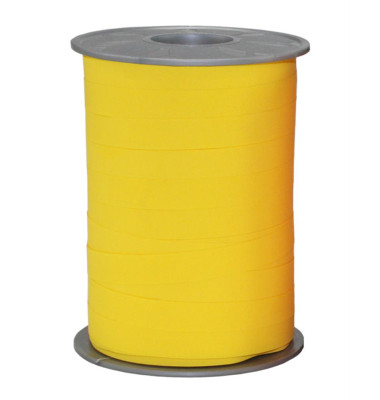 Geschenkband 353 9-605, ohne, 10mm x 200m, gelb