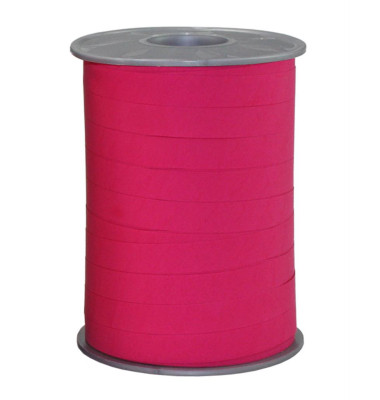 Geschenkband Ringelband Opak 3539-606 10mm x 200m matt magenta