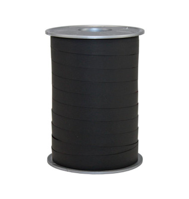 Geschenkband 353 9-613, ohne, 10mm x 200m, schwarz
