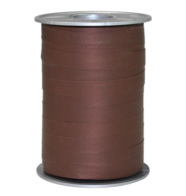 Geschenkband 353 9-622, ohne, 10mm x 200m, espresso