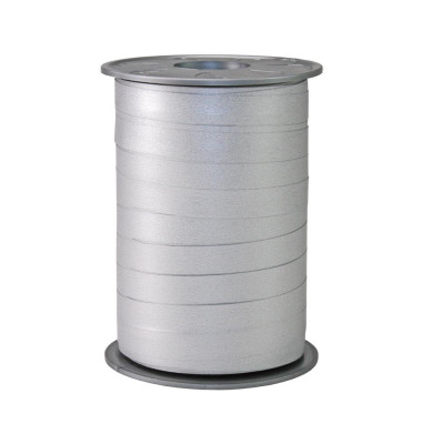 Geschenkband 353 9-631, 10mm x 200m, silber