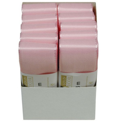 Geschenkband Taftband 40mm x 3m rosa