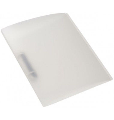 Ringbuch 19159, A4 2 Ringe 25mm Ring-&Oslash; Polypropylen (PP) wei&szlig;-transparent