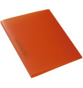Ringbuch 19162, A4 2 Ringe 25mm Ring-&Oslash; Polypropylen (PP) orange-transparent