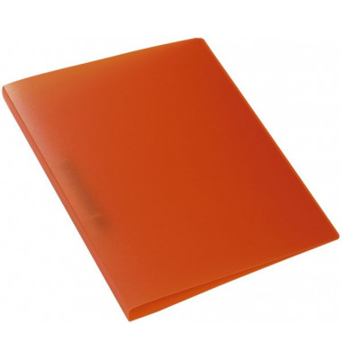 Ringbuch 19162, A4 2 Ringe 25mm Ring-&Oslash; Polypropylen (PP) orange-transparent