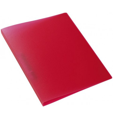 Ringbuch 19164, A4 2 Ringe 25mm Ring-&Oslash; Polypropylen (PP) pink-transparent