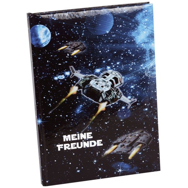 4009835435700 - goldbuch Freundebuch Raumschiff ca DIN A5 liniert mehrfarbig Softcover 88 Seiten 4009835435700 - goldbuch Freundebuch Raumschiff ca DIN A5 liniert mehrfarbig Softcover 88 Seiten