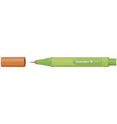 Fineliner Link-It, 191206, hellgr&uuml;n (Schreibfarbe: tango-orange), 0,4mm