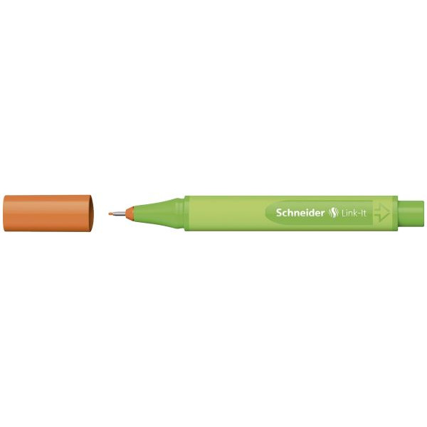 5 Stück Schneider 191206   0,4mm Fineliner Link-It orange 4004675107336 Schneider