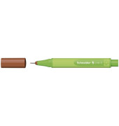 Fineliner Link-It, 191207, hellgr&uuml;n (Schreibfarbe: mahogani-brown), 0,4mm