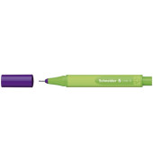 Fineliner Link-It, 191208, hellgr&uuml;n (Schreibfarbe: daytona-violett), 0,4mm