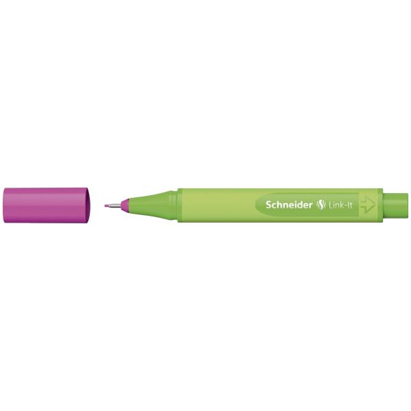 10 Stück Schneider 191209   0,4mm Fineliner Link-It pink 4004675107367 Schneider