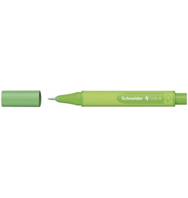 Fineliner Link-It, 191215, hellgr&uuml;n (Schreibfarbe: highland-green), 0,4mm