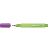 Fineliner Link-It, 191220, hellgr&uuml;n (Schreibfarbe: electric-purple), 0,4mm