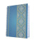 Notizbuch 46504, mit ABC Register Blue Orient, blau, A5, liniert, 120g, 48 Blatt / 96 Seiten