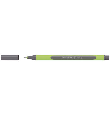 Fineliner Line-Up, 191021, hellgr&uuml;n/grau (Schreibfarbe: space-grey), 0,4mm