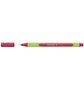 Fineliner Line-Up, 191028, hellgr&uuml;n/rot (Schreibfarbe: royal-rot), 0,4mm