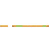 Fineliner Line-Up, 191065, hellgr&uuml;n/orange (Schreibfarbe: neon-orange), 0,4mm