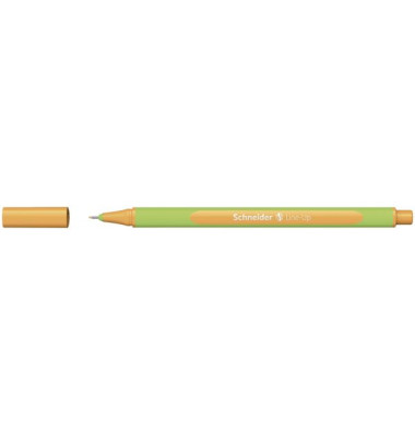 Fineliner Line-Up, 191065, hellgr&uuml;n/orange (Schreibfarbe: neon-orange), 0,4mm