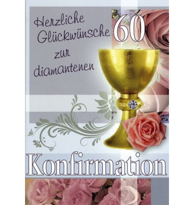 11 1915 Bild Diamantene Konfirmationskarte Burobedarf Thuringen