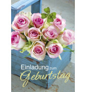 Einladungskarten 51-005 Blumen