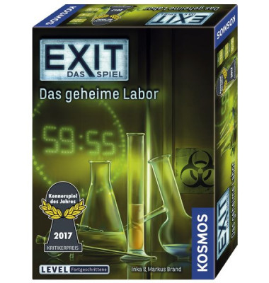 Mitbringspiel 977771 EXIT - Das geheime Labor