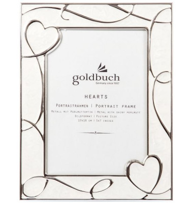 HEARTS GOLDBUCH 960243 f.13x18cm Bilderrahmen Hearts