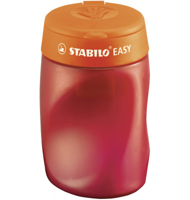 STABILO 4502/3 Rechts Dosenspitzer 3fach Easy orange