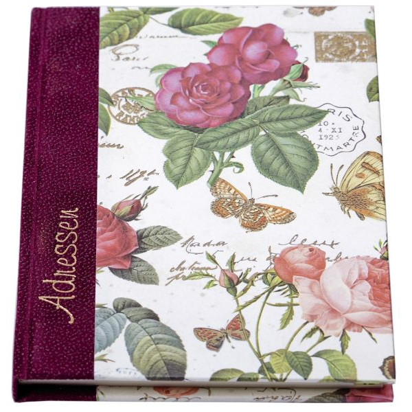 4032403011822 - 01182 11x155cm Adressbuch Rosen 4032403011822 HEAD 4032403011822 - 01182 11x155cm Adressbuch Rosen 4032403011822 HEAD