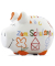Spardose Schwein (klein) 101570 , "Zum Schulanfang zum Schulanfang"