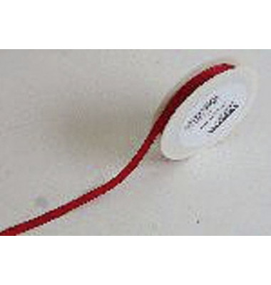 Geschenkband Taftband 10mm x 50m rot