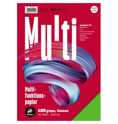 Kopierpapier Multi 734051299 Limone A4 120g 