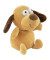 Plüschtier Laber Hund - 18 cm, inkl. 3x AAA Batterien
