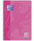 Collegeblock 400086496 touch, Lineatur 28 / kariert mit Rand innen/außen, A4+, 90g, rosa, 80 Blatt