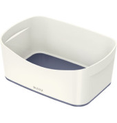 Aufbewahrungsbox MyBox 5257-10-01, 3 Liter, für A5, außen 246x160x98mm, Kunststoff weiß/grau