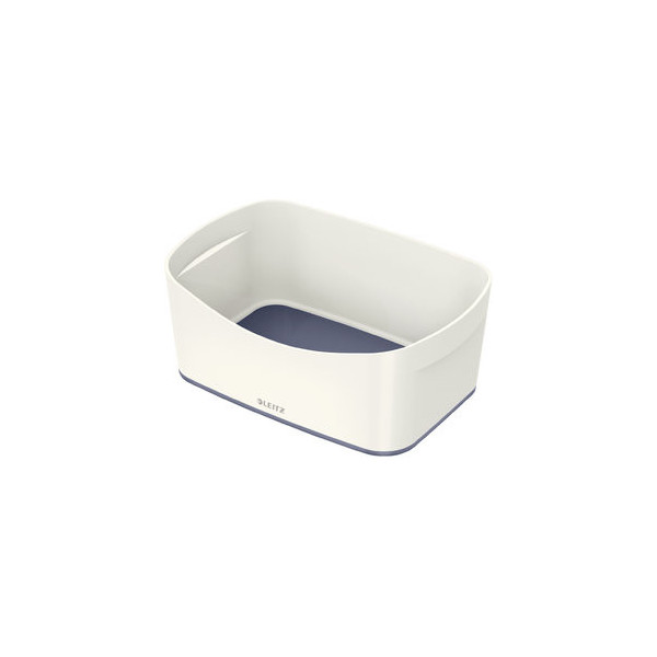 4002432116546 - Aufbewahrungsbox MyBox 5257-10-01 3 Liter für A5 außen 246x160x98mm Kunststoff weiß grau 4002432116546 Leitz