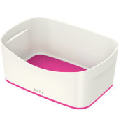 Aufbewahrungsbox MyBox 5257-10-23, 3 Liter, für A5, außen 246x160x98mm, Kunststoff weiß/pink