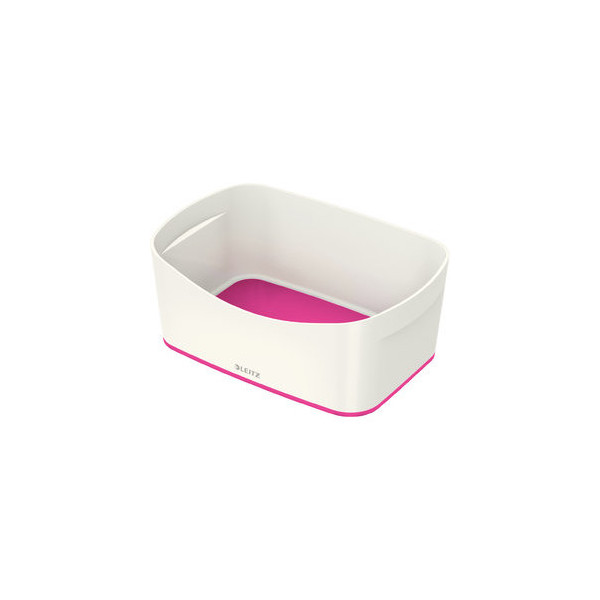 4002432116553 - Aufbewahrungsbox MyBox 5257-10-23 3 Liter für A5 außen 246x160x98mm Kunststoff weiß pink 4002432116553 Leitz