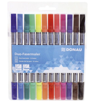 Duo-Faserschreiber - Etui