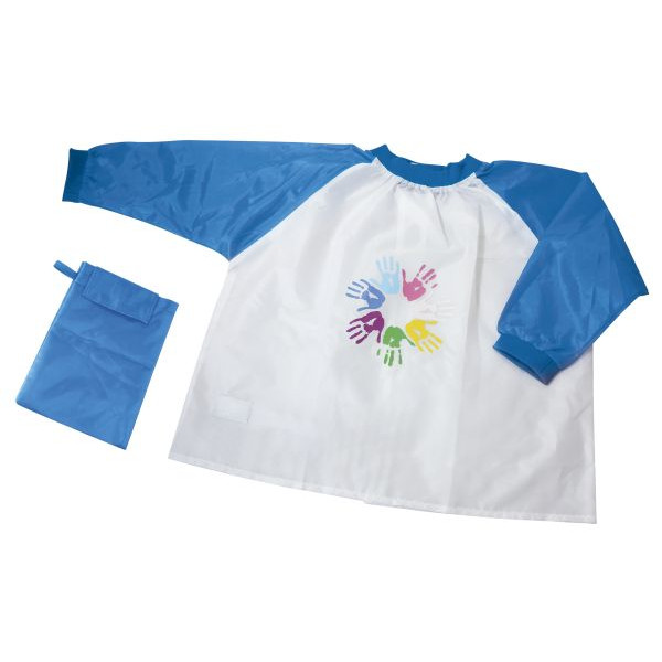 DONAU unisex Kinder Malschürze blau Einheitsgröße 1 St.