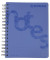 Collegeblock 7526201-10 Notes, kariert / kariert Rand links, A5, 80g, blau, 140 Blatt