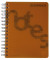Collegeblock 7526201-12 Notes, kariert / kariert Rand links, A5, 80g, orange, 140 Blatt