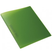 Ringbuch 19167, A4 2 Ringe 25mm Ring-&Oslash; Polypropylen (PP) hellgr&uuml;n-transparent