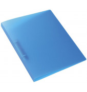Ringbuch ohne 19165, A4 2 Ringe 25mm Ring-Ø Polypropylen hellblau-transparent