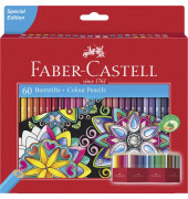 Buntstifte-Set Castle, 111260, farbig sortiert, sechskant, Packung
