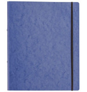Ringbuch 44100-02, A4 2 Ringe 16mm Ring-Ø Pressspan 100% Zellstoff blau