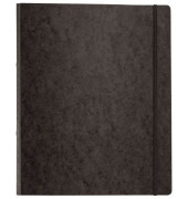 Ringbuch 44100-04, A4 2 Ringe 16mm Ring-Ø Pressspan 100% Zellstoff schwarz