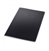 Notizbuch CO860, Conceptum, schwarz, A4, kariert, 80g, 32 Blatt / 64 Seiten
