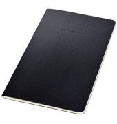 Notizbuch CO862, schwarz, A5, kariert, 80g, 32 Blatt / 64 Seiten